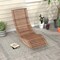 Costway 1/2 PCS Outdoor Acacia Wood Rocking Chair with Widened Slatted Seat and High Back